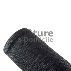 Brise-vue (pare-vue) tricotés - noir