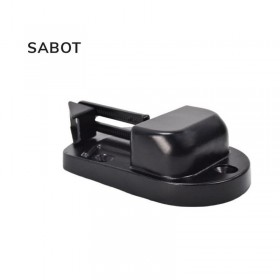 sabot central portail aluminium