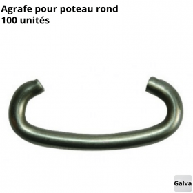 Agrafes pour poteau Quickfix