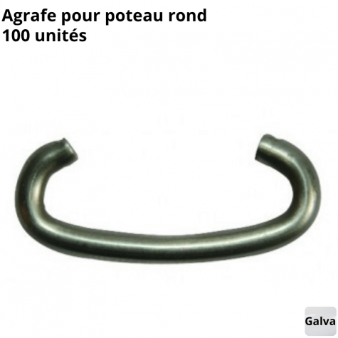 Agrafes pour poteau Quickfix