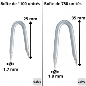 Boîte de Crampillons - Cavaliers