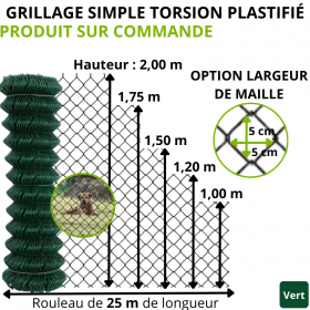 Grillage simple torsion MRT