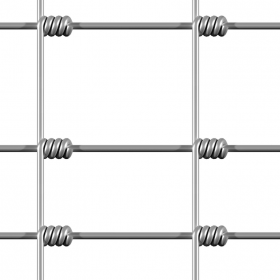 Maille grillage noué