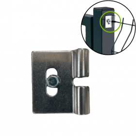 Fixation murale en inox