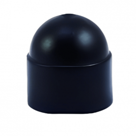 cache écrou noir plastique M10