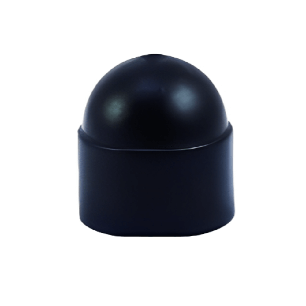 cache écrou noir plastique M10 cache écrou noir plastique M10