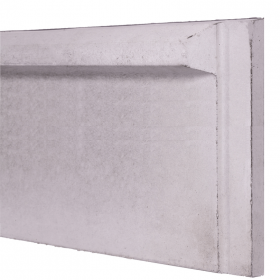 Plaque de soubassement béton - 50 cm