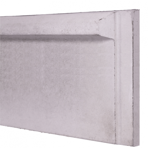Plaque de soubassement béton - 50 cm