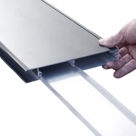 Renfort ALU pour motorisation portail aluclos