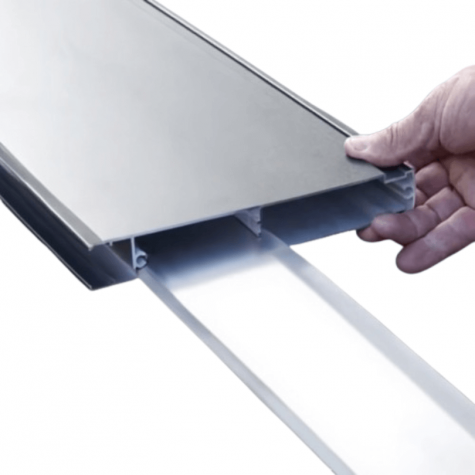 Renfort ALU pour motorisation portail aluclos