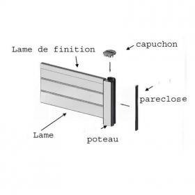 Poteau Alulam / Aluclin
