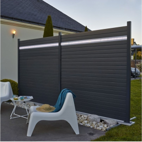 Lame LED pour clôture alulam