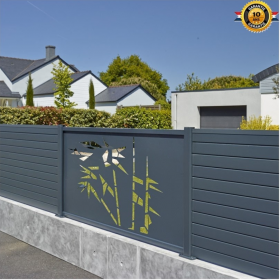 Option ALULAM - Panneau Découpe Laser