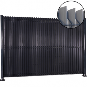 Kit d'occultation PVC Triangle