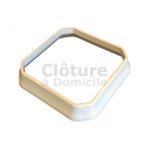 Embase de poteau en PVC